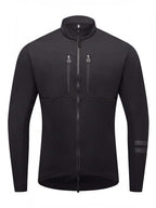 Insulated Cycling Jacket with Dual Chest Zipper Pockets