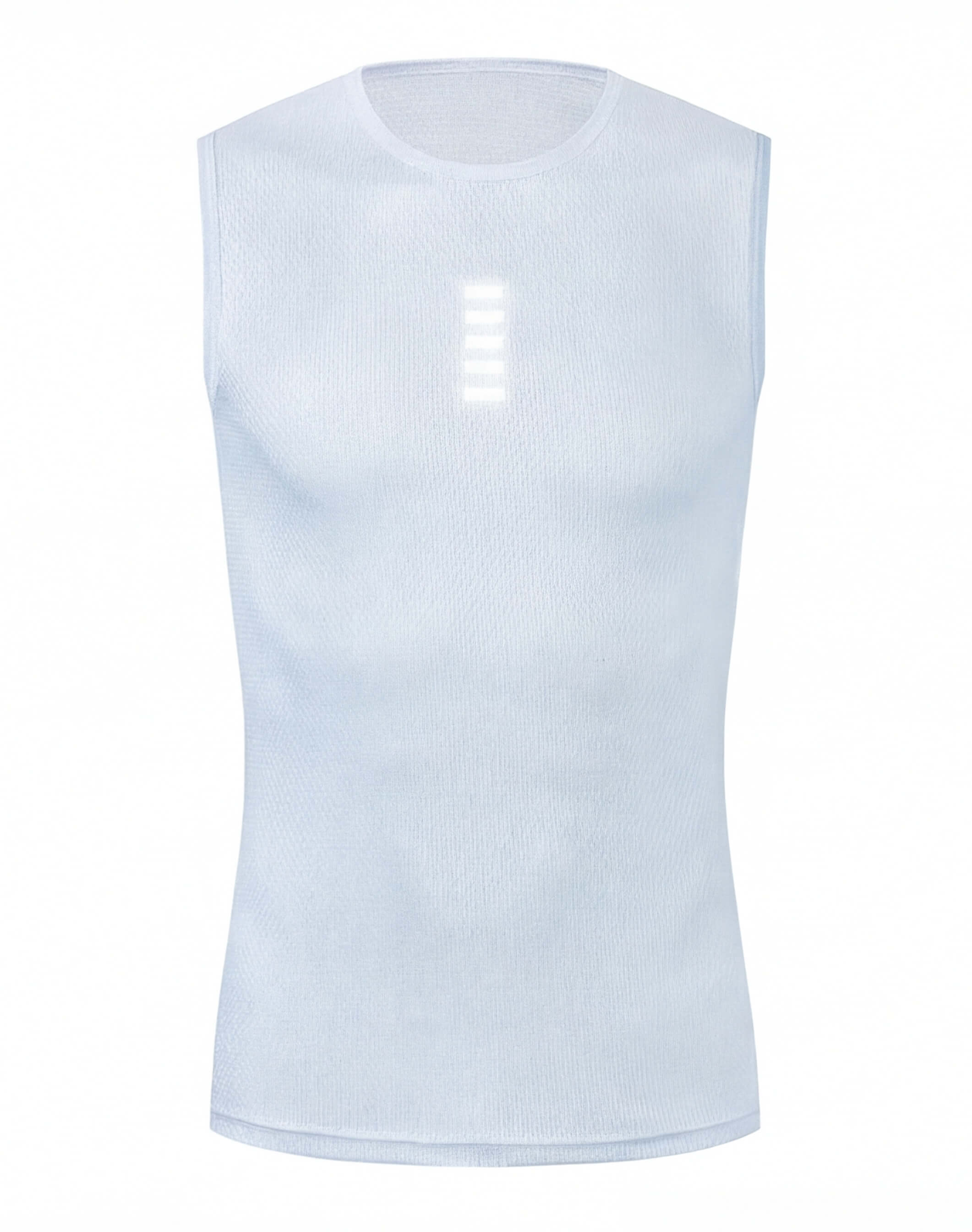 Sleeveless Reflective Cycling Base Layer with Mesh