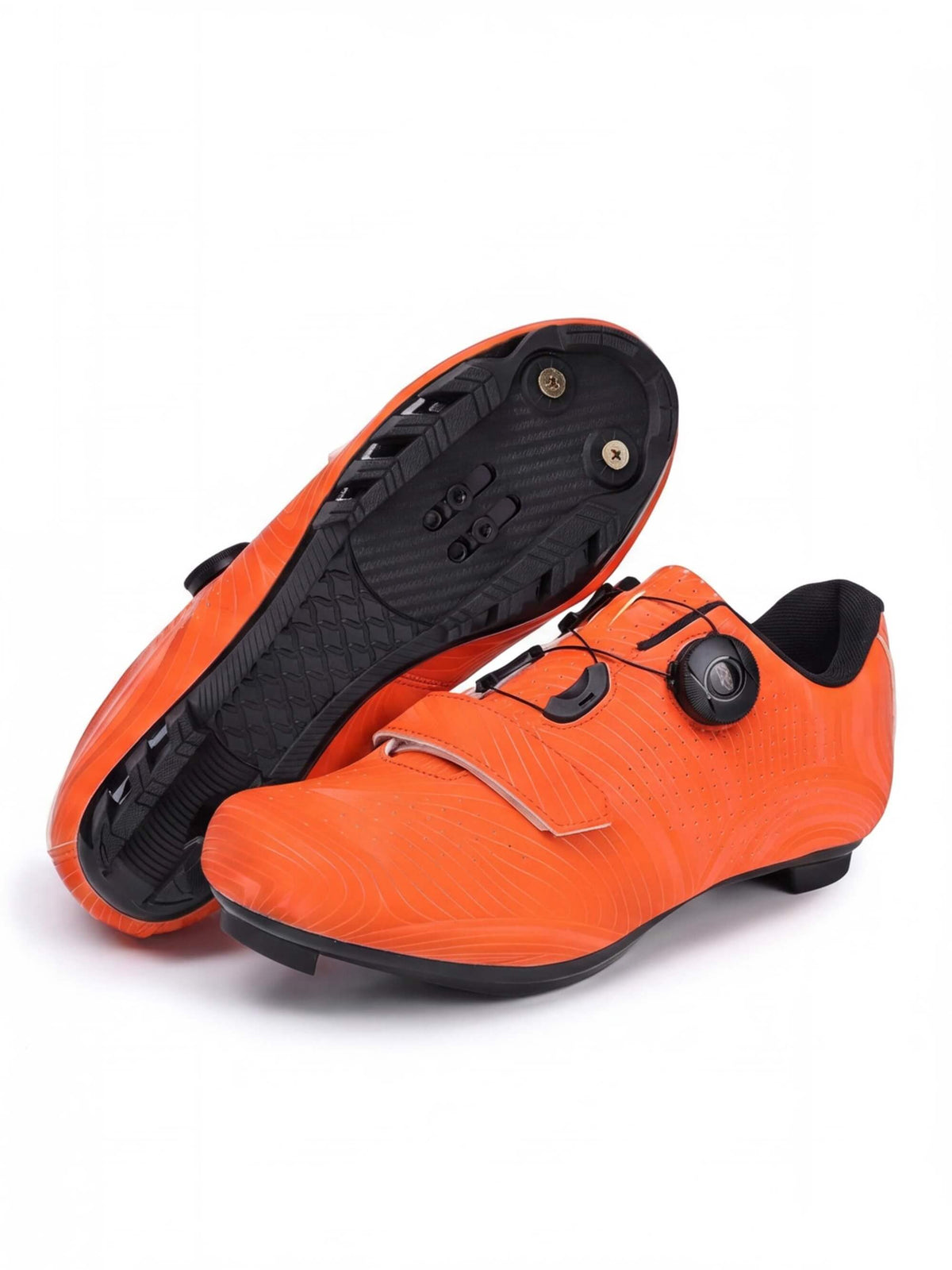 Road Cycling Shoes with Dial and Strap Closure