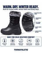 Waterproof Insulated Winter Hiking Boots