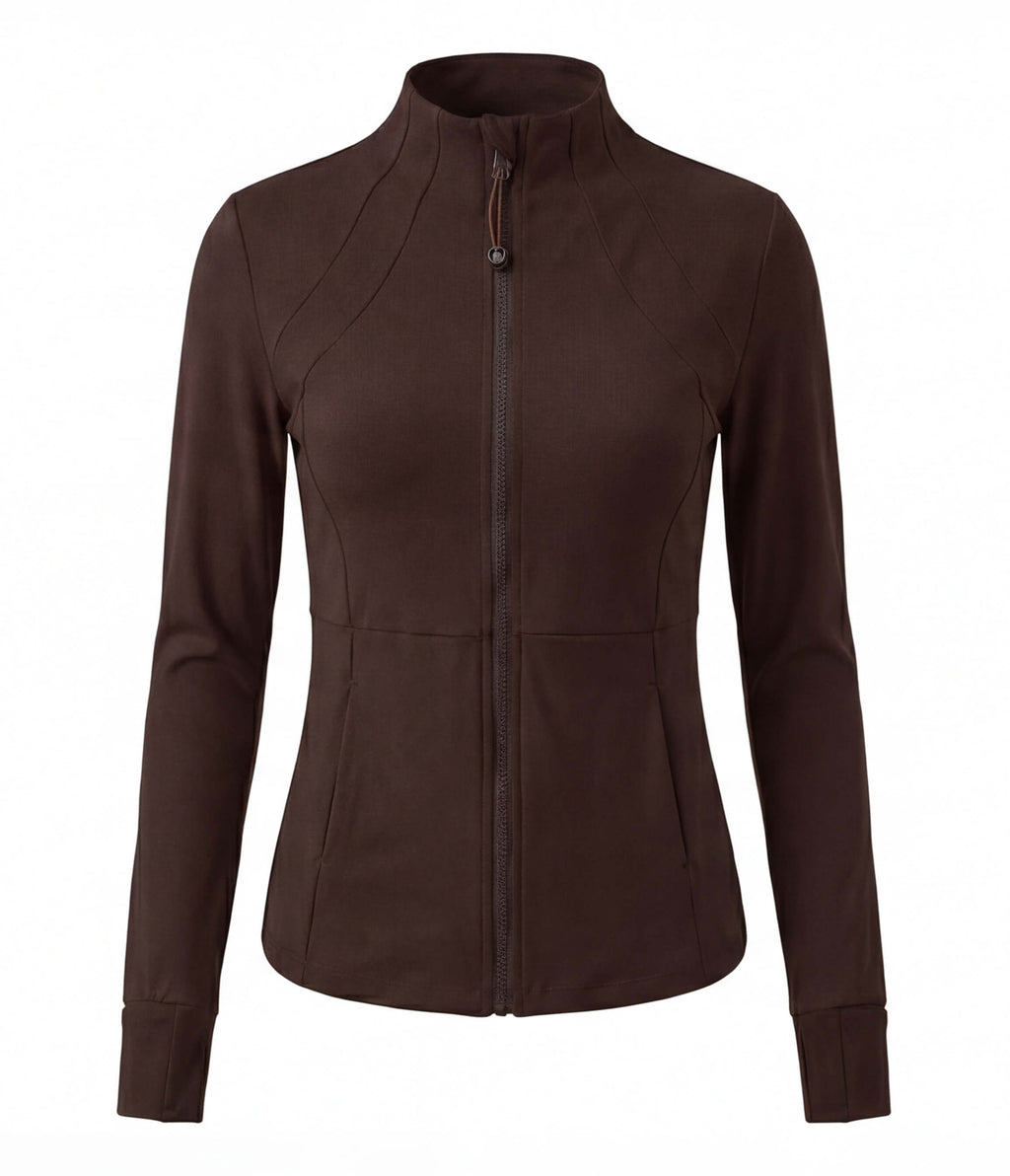 Women’s Full-Zip Training Jacket with Stand Collar