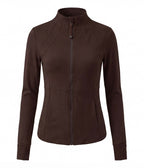Women’s Full-Zip Training Jacket with Stand Collar