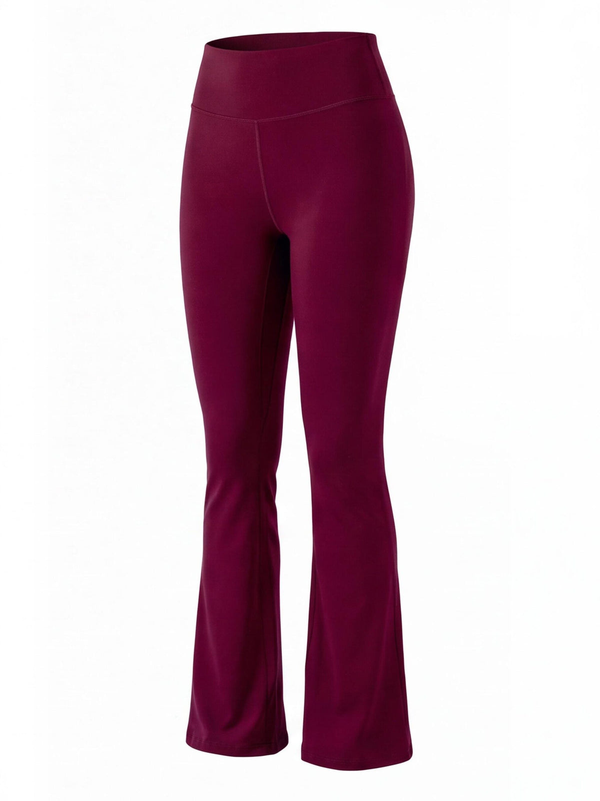 High-Waisted Flared Workout Leggings
