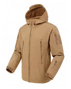 Hooded Hiking Jacket and Pants with Multiple Zipper Pockets