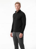 Men's Quarter-Zip Cold-Weather Training Base Layer