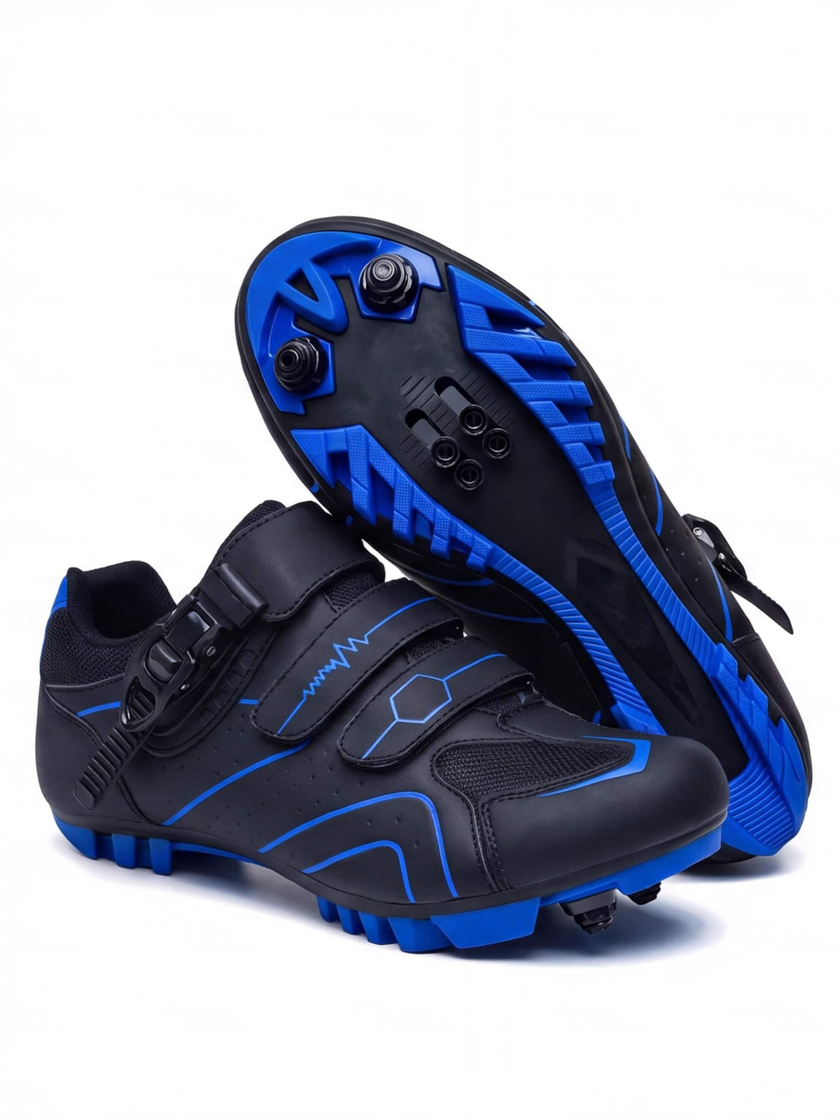 Road Cycling Shoes with Three-Point Adjustable Fastening