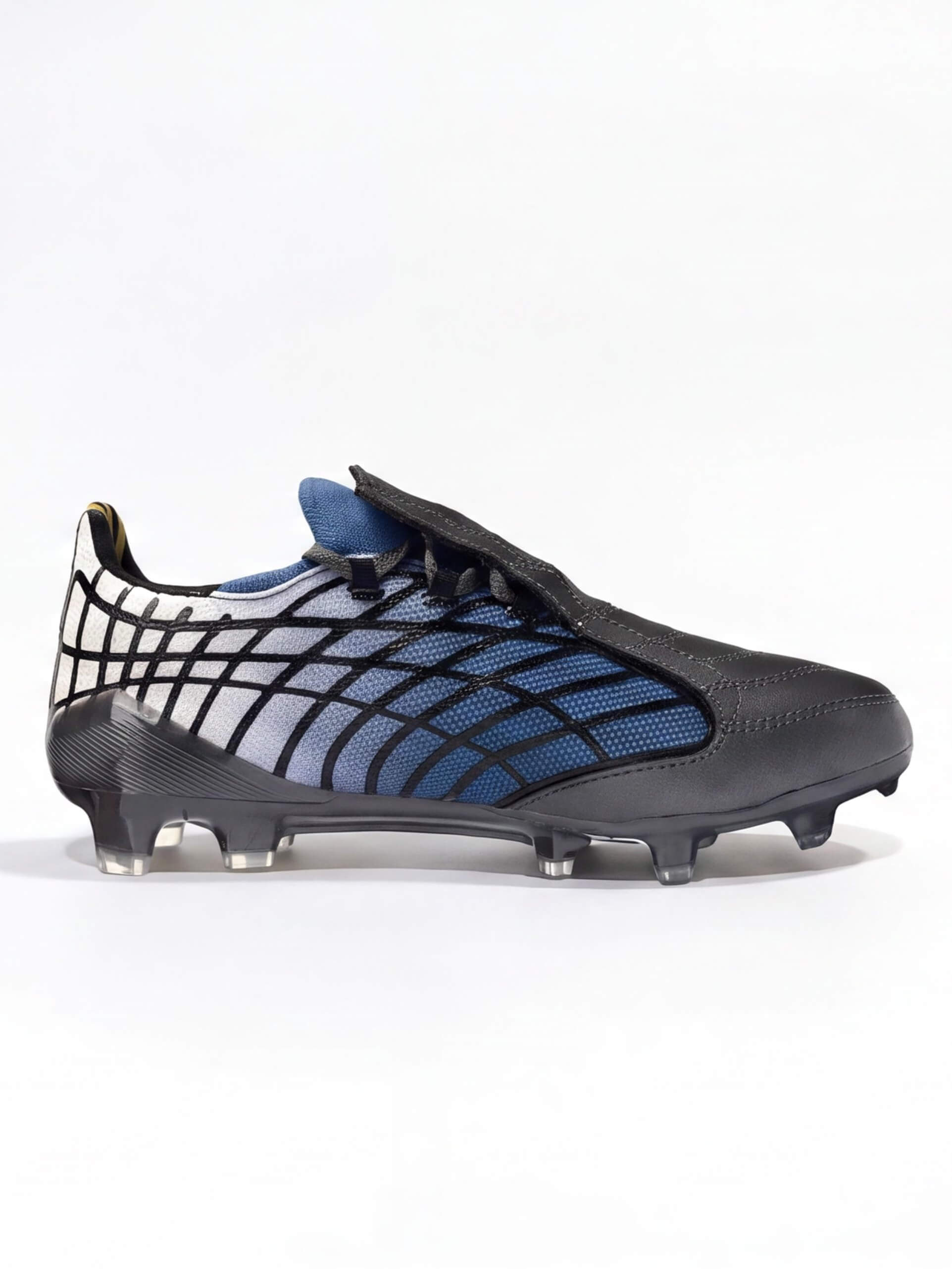 Laceless Soccer Cleats with Molded Traction Studs