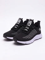 Slip-On Knit Trainers with Integrated Stretch Lacing