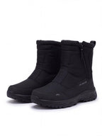 Mid-Height Snow Boots with Side-Zip Entry