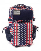 Tactical-Style Backpack with MOLLE Webbing and Patch Panel