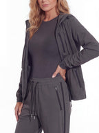Side-Opening Hiking Rain Pants with Adjustable Hems