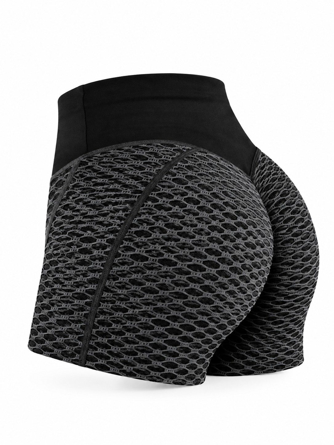High-Waisted Compression Ultrashort Training Shorts