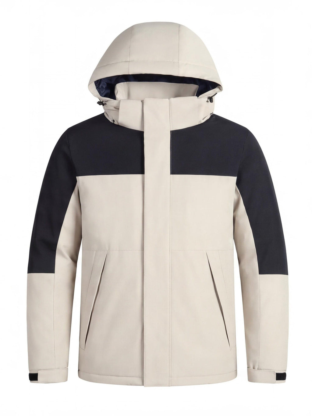 Insulated Hooded Winter Hiking Jacket