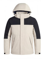 Insulated Hooded Winter Hiking Jacket
