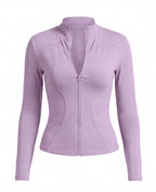 Women’s Full-Zip Training Jacket with Thumb Holes
