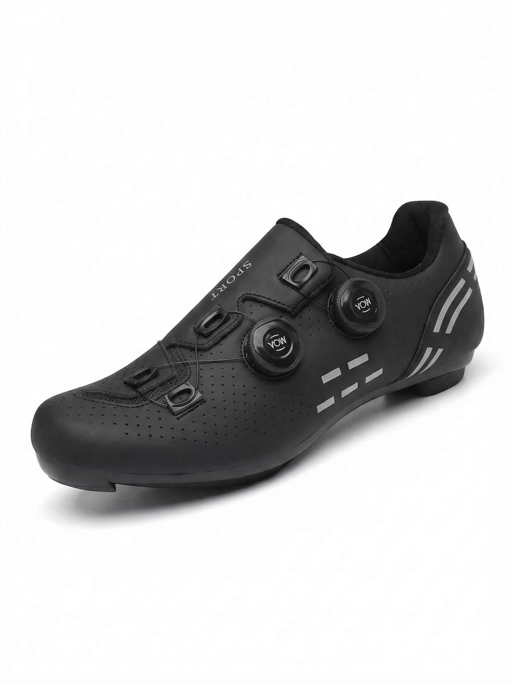 Cycling Shoes with Dual Dial Fit and Cleat Sole