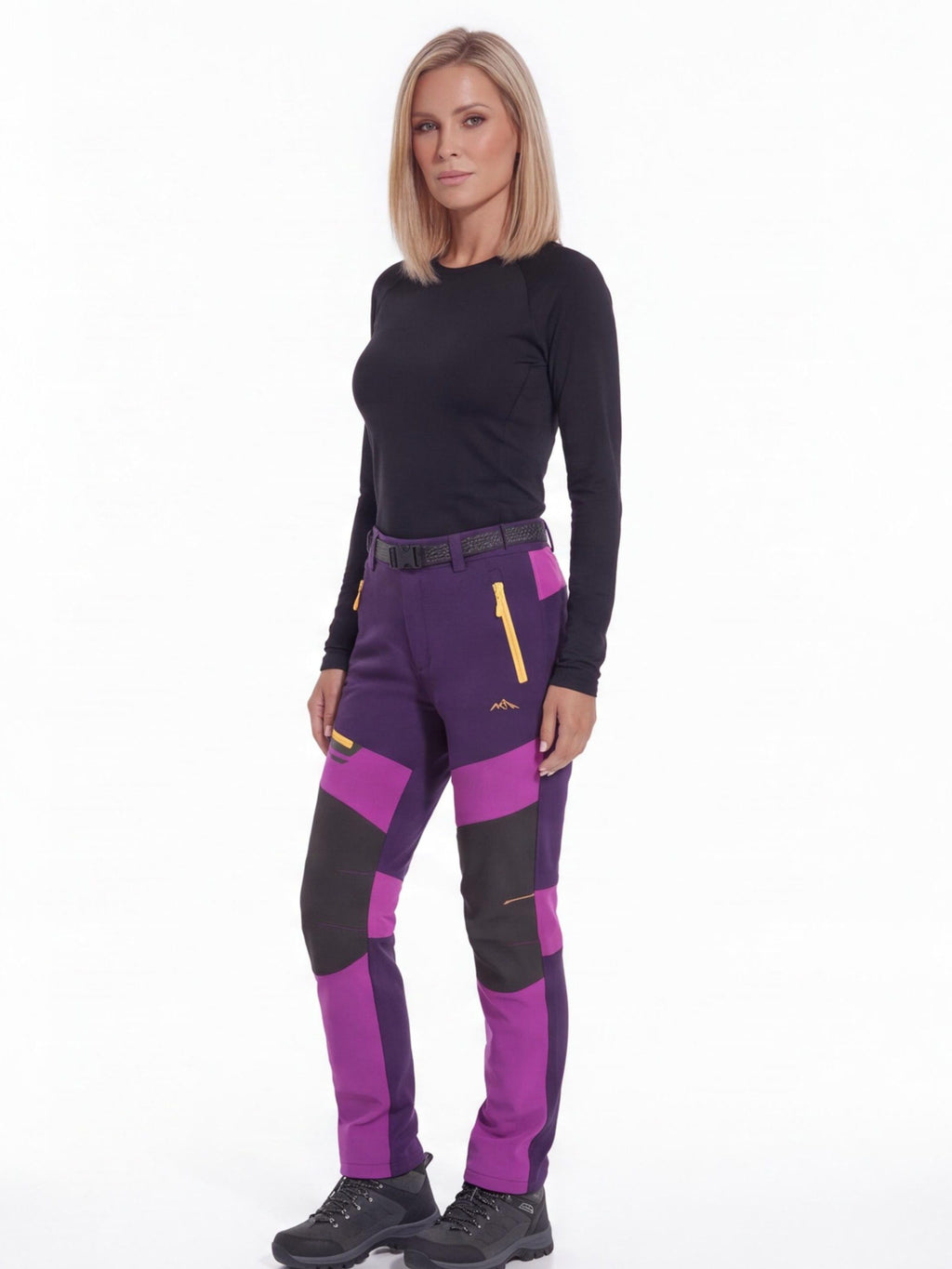 Women's Fleece-Lined Softshell Winter Pants