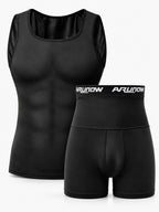 Men's Sweat-Enhancing Training Tank & Shorts Set