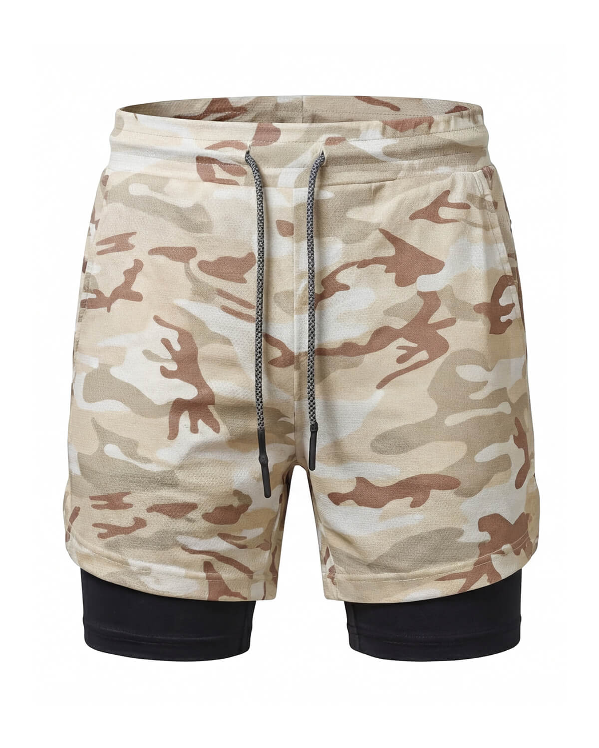 Men's 2-in-1 Training Shorts with Phone Pocket