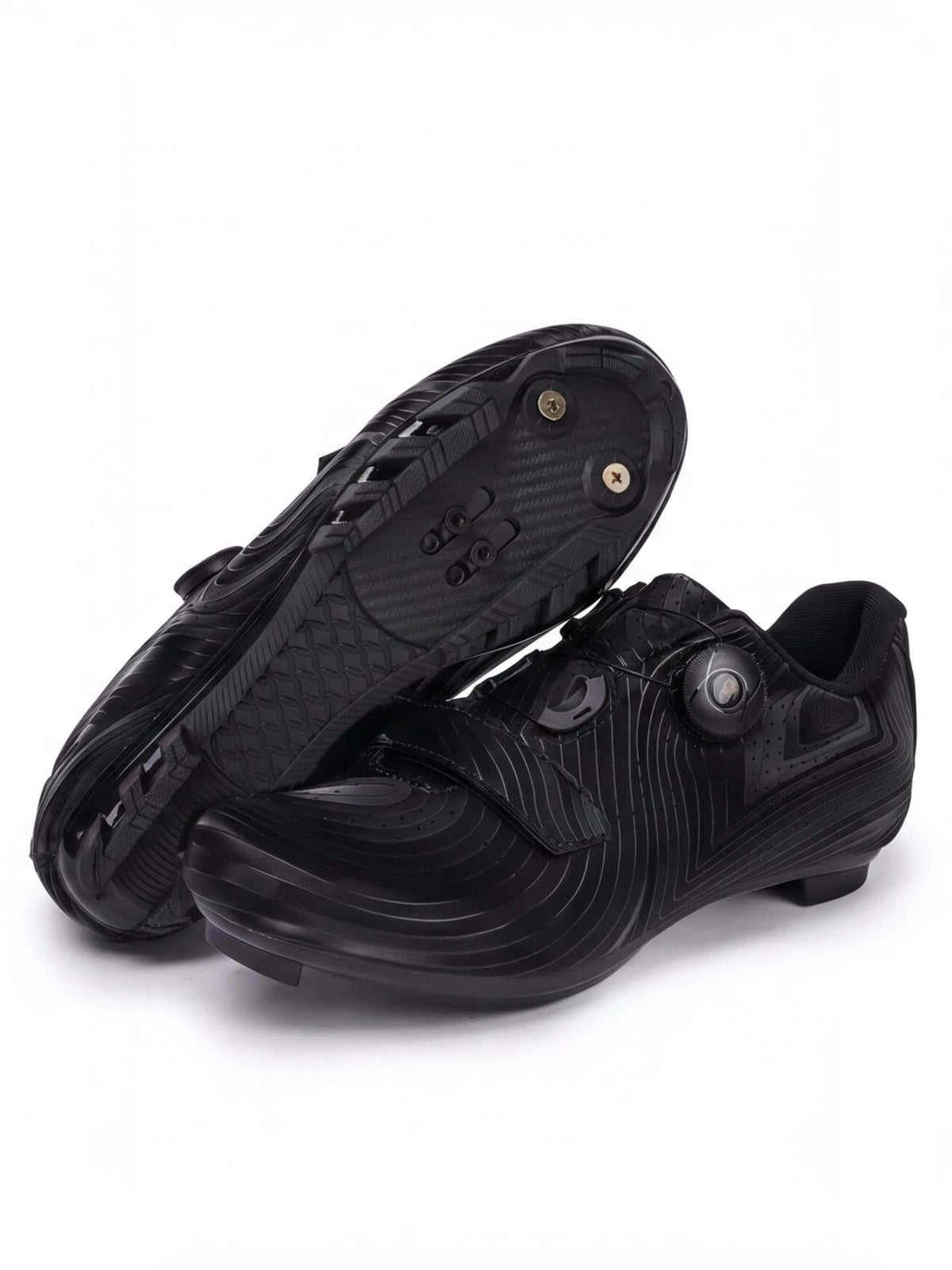 Road Cycling Shoes with Dial and Strap Closure