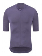 Short-Sleeve Cycling Jersey with Full-Length Front Zipper