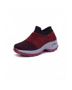 Slip-On Walking Shoes with Air Cushion
