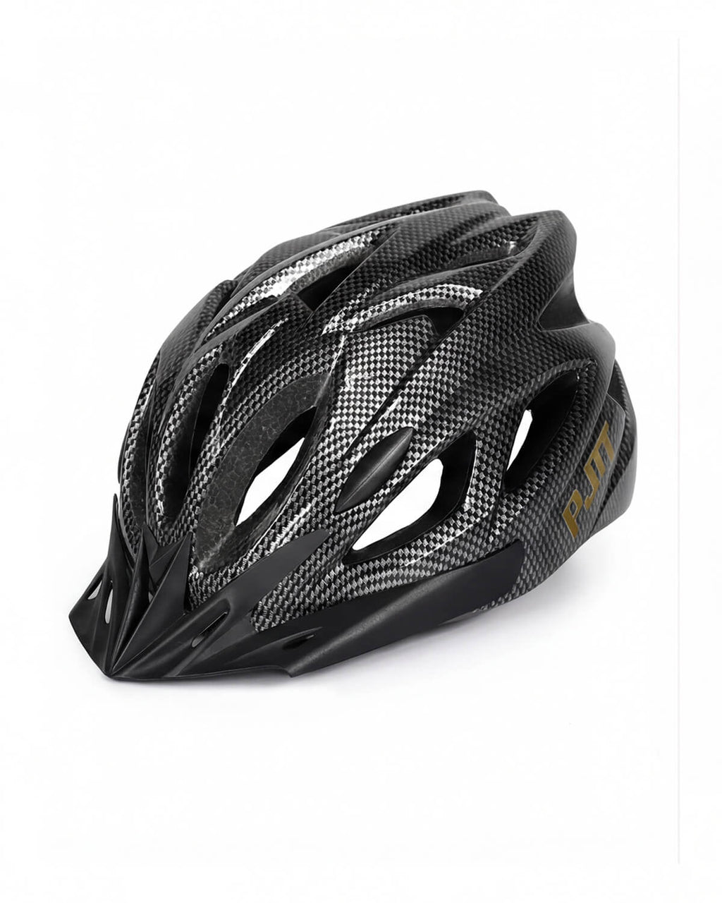 Cycling Helmet with Ventilated Shell and Visor