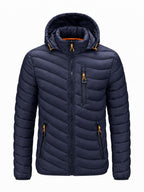 Hooded Quilted Insulated Jacket