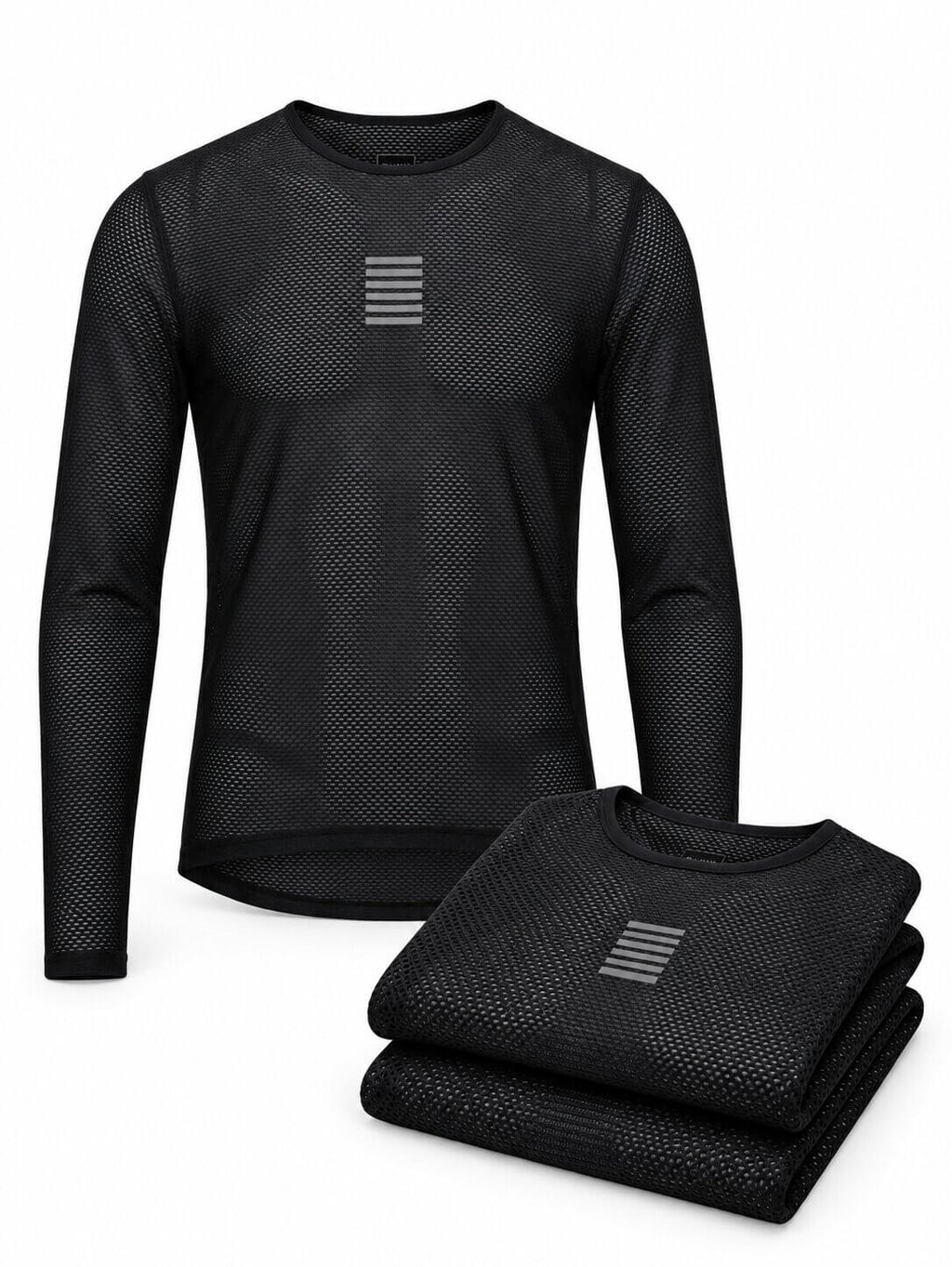 Long Sleeve Cycling Base Layers - 3-Pack