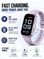 Multi-Day Fitness Smartwatch with Activity Tracking