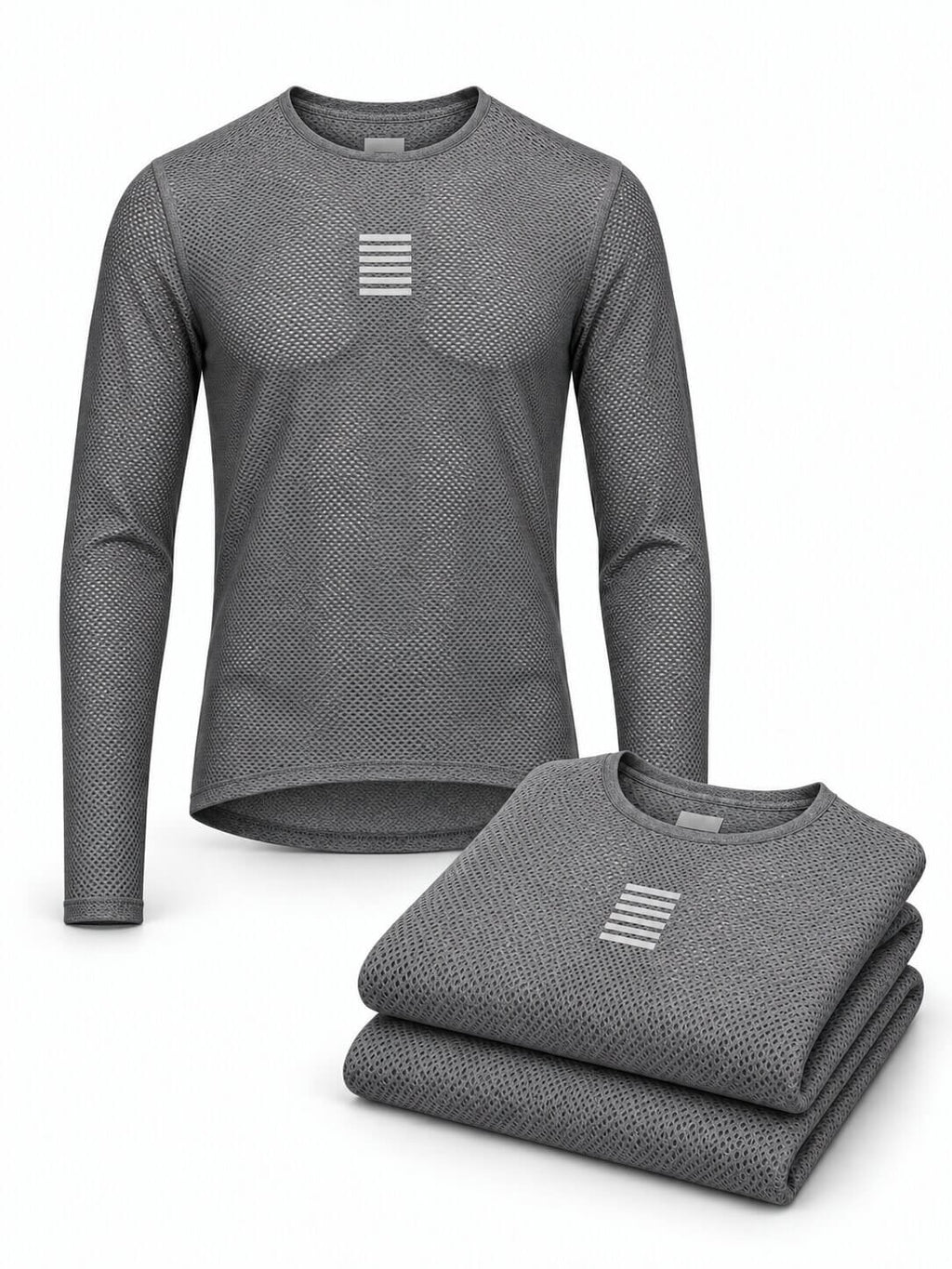 Long Sleeve Cycling Base Layers - 3-Pack