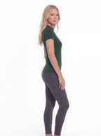 Women's Fitted High-Neck Training T-Shirts - 3-Pack