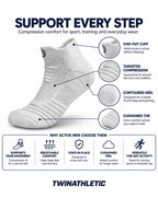 Men’s Ankle Compression Sports Socks 1–3 Pair Pack