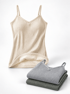 Women's Warm-Lined Ribbed Camisoles 3-Pack