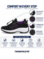 Walking Shoes with Toggle Laces