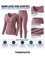 Women's Thermal Base Layer Sets 3-Pack